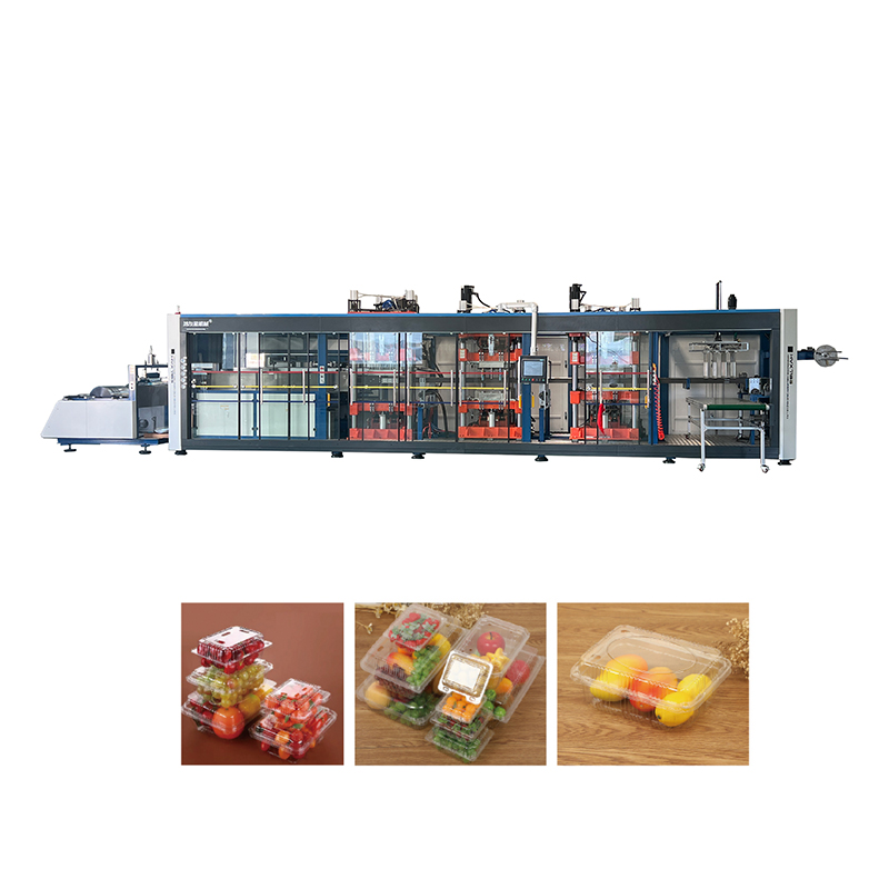 HYX 7185-4 Full-automatische 4 stations ThermoVorming Machine